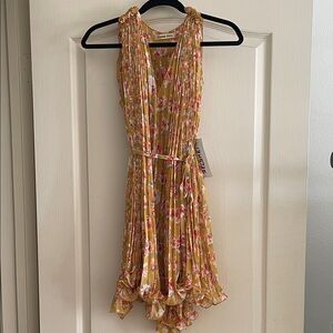 NWT, Floral Ruffle Dress